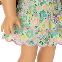 Pastel Petals Dress for 18-inch Dolls