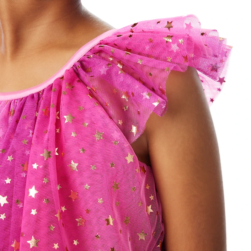 Pink Party-Ready Dresses for Girls & 18-inch Dolls