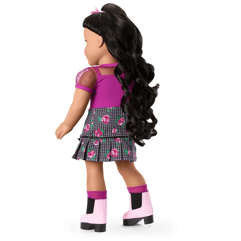 Bows & Blooms Outfit for 18-inch Dolls