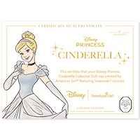 Disney Princess Cinderella 18-inch Doll by American Girl® Collector Series