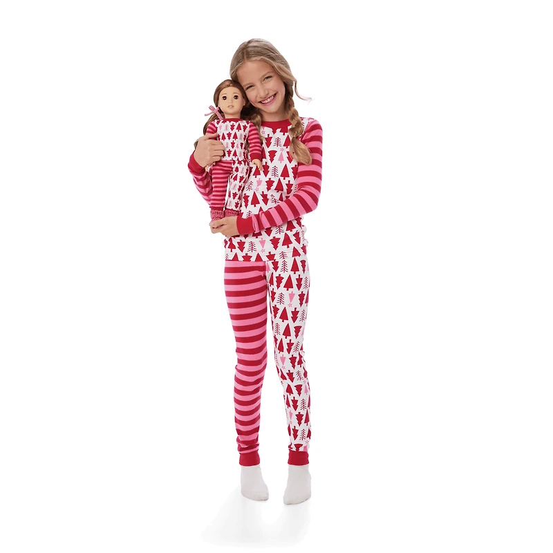 American Girl® x Hanna Andersson Holiday Treetops Pajamas for Girls & 18-inch Dolls