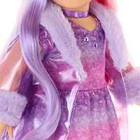 February Amazing Amethyst Outfit for 18-inch Dolls