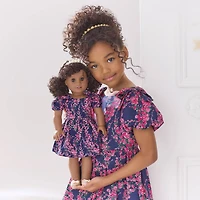 American Girl® x Janie and Jack Rosy Cascade Party Dress for 18-inch Dolls