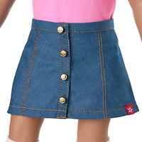 Truly Me™ 18-inch Doll #117, Puppy, Mini Backpack & Accessories AG™ Star Squad Bundle