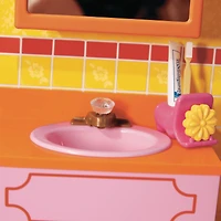 Julie's™ Groovy Bathroom for 18-inch Dolls (Historical Characters)