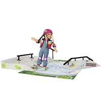Isabel™ & Nicki's™ 2-in-1 Tennis Court & Skate Spot for 18-inch Dolls (Historical Characters