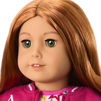 Truly Me™ 18-inch Doll #103 with wavy red hair