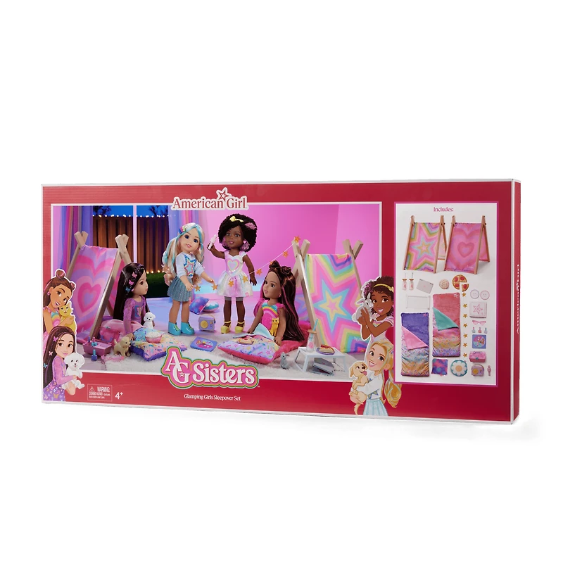 AG Sisters™ Glamping Girls Sleepover Set