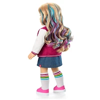 Truly Me™ 18-inch Doll #110 with wavy blonde hair