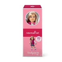 Truly Me™ 18-inch Doll #100 with straight layered blonde hair