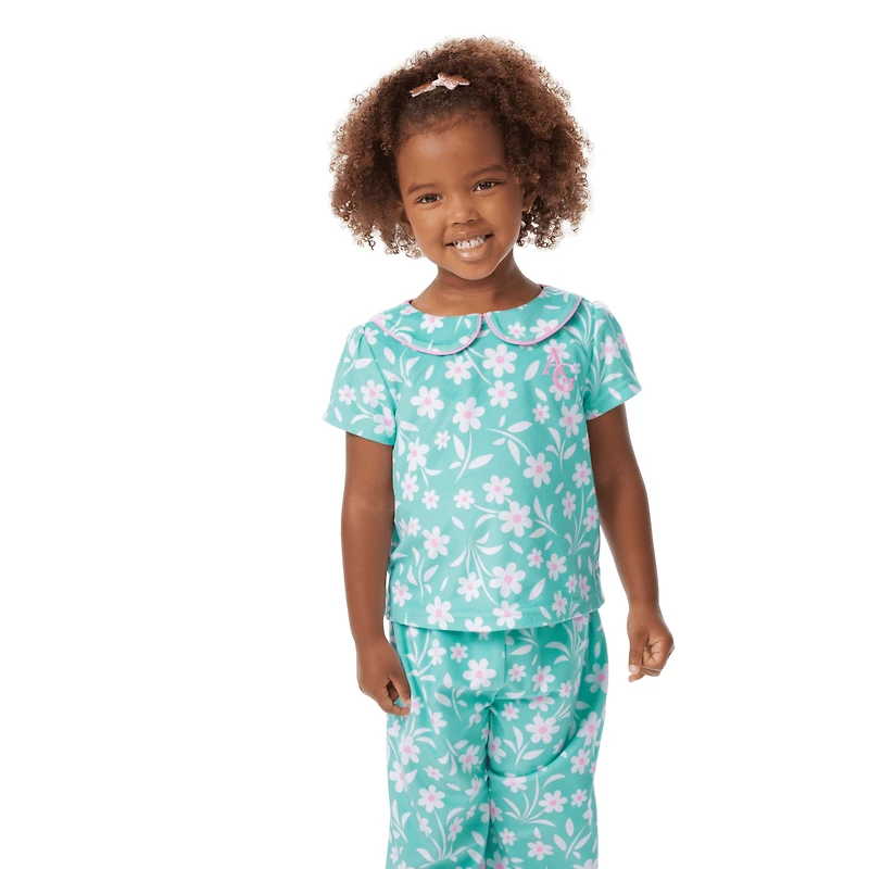 Flower Fun PJs for Little Girls (Bitty Baby®)