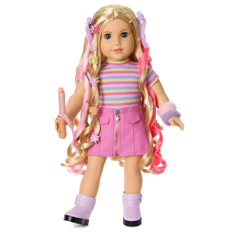 Long Hair Looks™ by Truly Me™ 18-inch Doll #133 & hair accessories