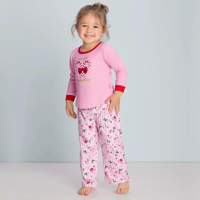 Merry Everything PJs for Little Girls
