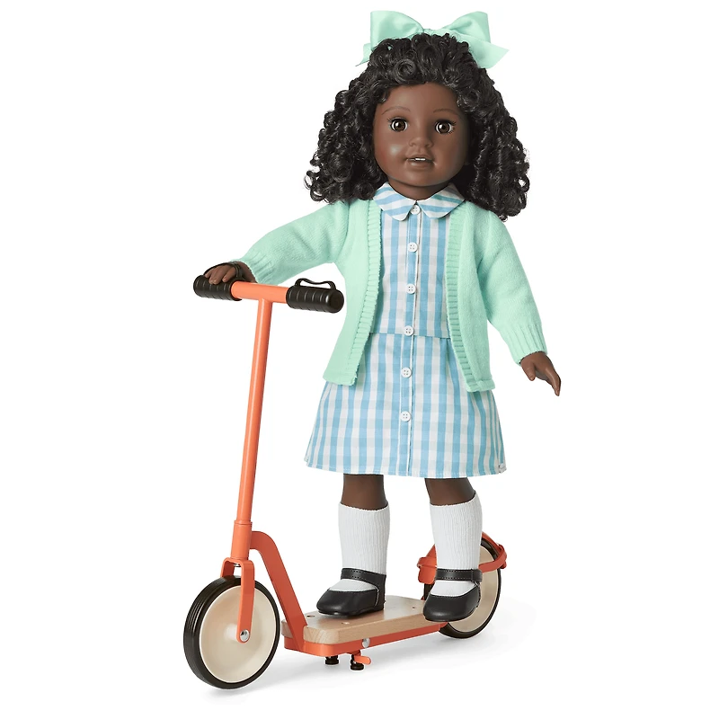 Claudie Wells™ 18-inch Doll, Book, Accessories & Scooter (Historical Characters)