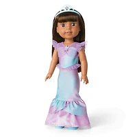 2-in-1 Sparkly Mermaid Outfit for WellieWishers™ Dolls