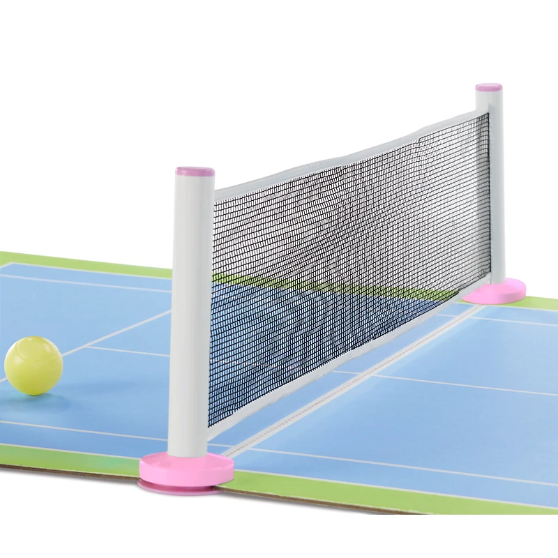 Isabel™ & Nicki's™ 2-in-1 Tennis Court & Skate Spot for 18-inch Dolls (Historical Characters