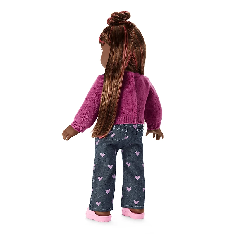 School-Day Style Outfit Set for 18-inch Dolls