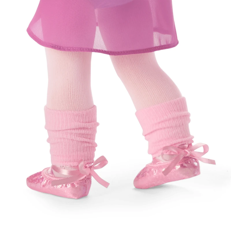 Plié Away Ballet Practice Outfit for 18-inch Dolls