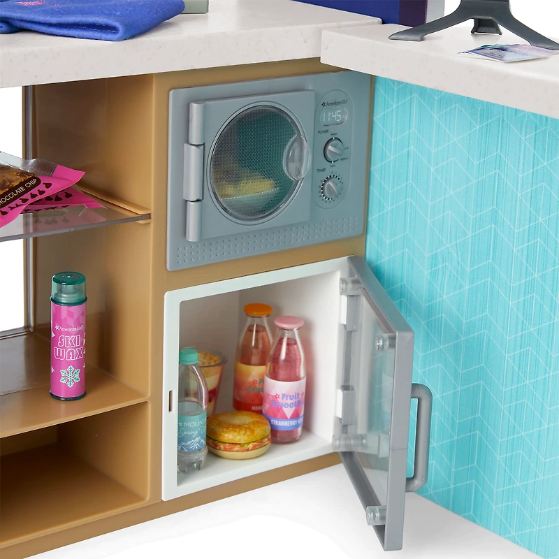 Ski & Snack Shop for 18-inch dolls