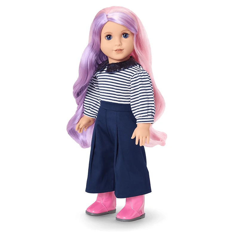 American Girl® x Something Navy Stripes & Sparkle Shirt & Pants Set for 18-inch Dolls