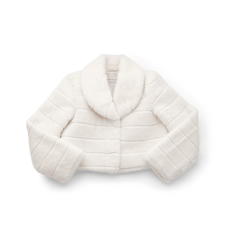 American Girl® x Janie and Jack Winter-White Jacket for Girls