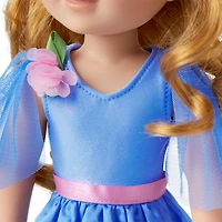 Fairy-Tale Florals Outfit for WellieWishers™ Dolls