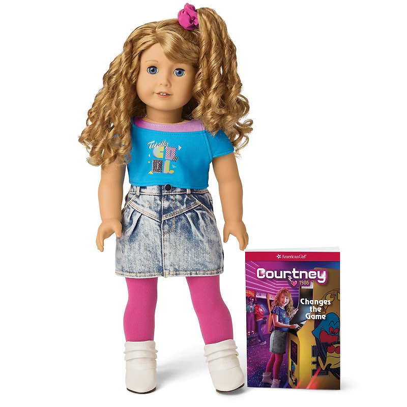Courtney™ 18-inch Doll, Book, Accessories & Doll Carrier (Historical Characters)