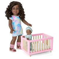 Little Bitty Baby™ Crib & Sleeper Set for 7.75-inch Dolls