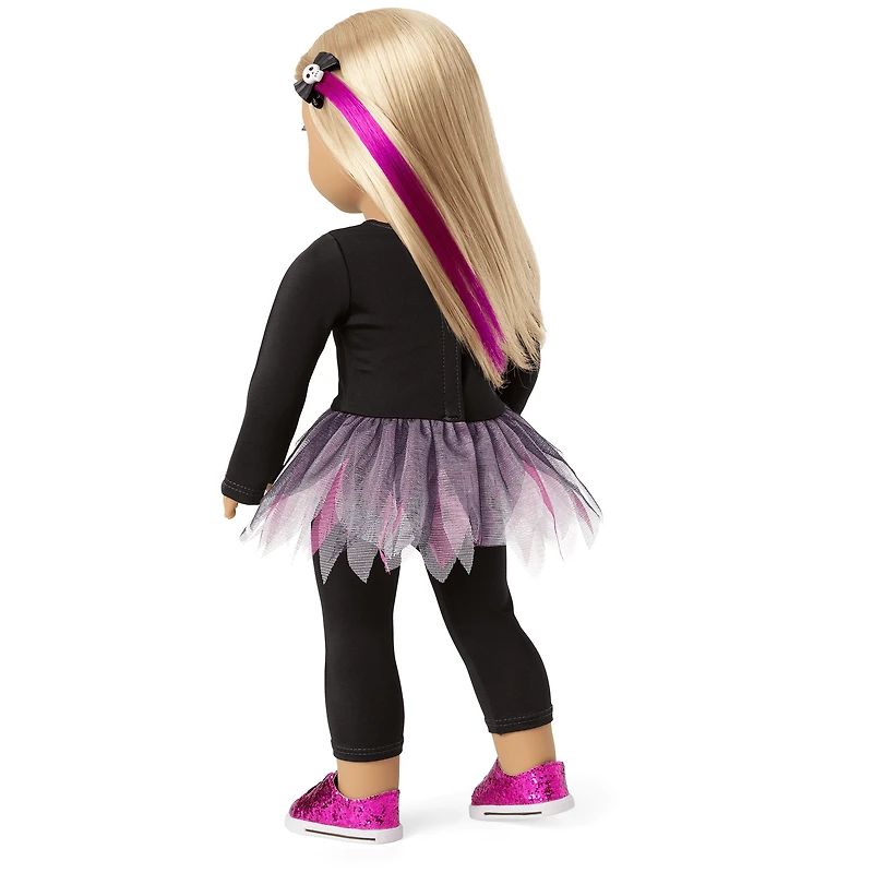 You Glow, Girl! Skeleton Costume for 18-inch Dolls