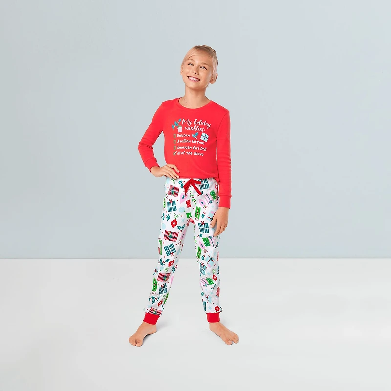 Holiday Wish List PJs for Girls