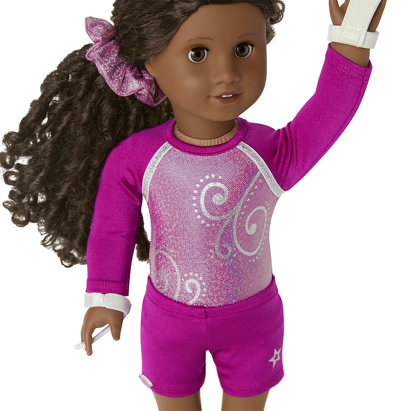 Somersault Sparkle Gymnastics Outfit for 18-inch Dolls