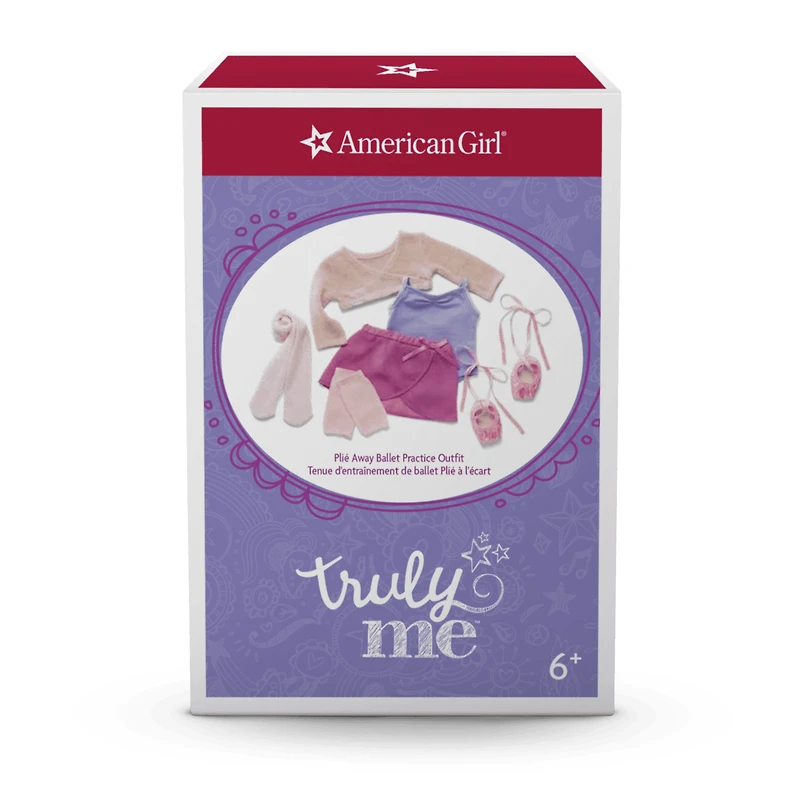 Plié Away Ballet Practice Outfit for 18-inch Dolls