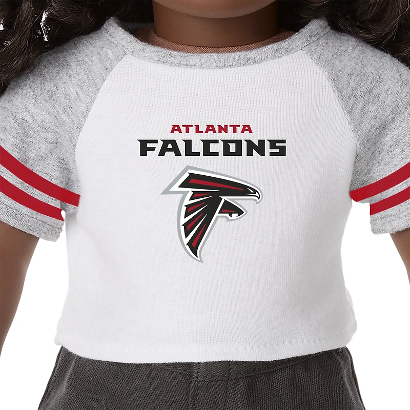 American Girl® x NFL Atlanta Falcons Fan Tee for 18-inch Dolls