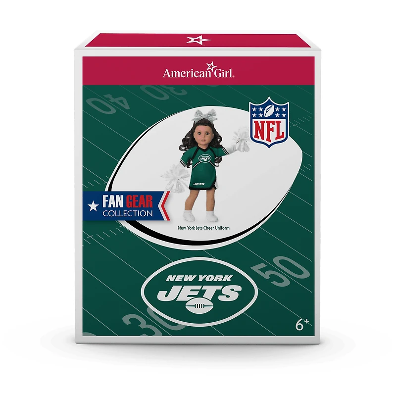American Girl® x NFL New York Jets Cheer Uniform for 18-inch Dolls