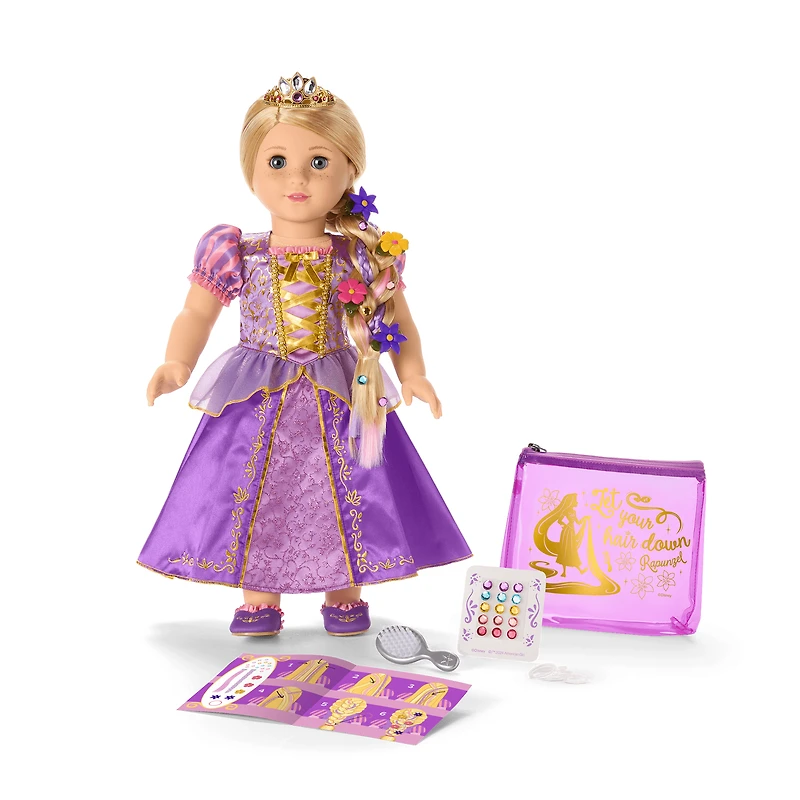 American Girl® Disney Princess Rapunzel Hair Accessories for 18-inch Dolls