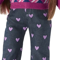 School-Day Style Outfit Set for 18-inch Dolls