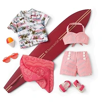 Nanea’s™ Swimsuit & Beach Accessories for 18-inch Dolls (Historical Characters)