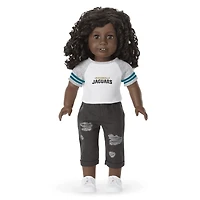 American Girl® x NFL Jacksonville Jaguars Fan Tee for 18-inch Dolls