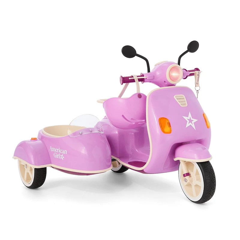 Hit the Road Scooter & Sidecar for 18-inch Dolls