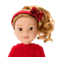CRMSN SPARKLE DRESS-WW D