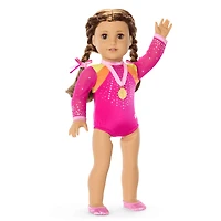 Lila's™ Gymnastics Competition Outfit for 18-inch Dolls (Girl of the Year™ 2024)