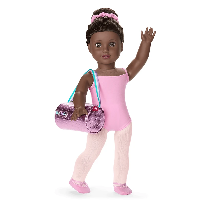 Truly Me™ #127 18-inch Doll & Practice-to-Performance Dance Set