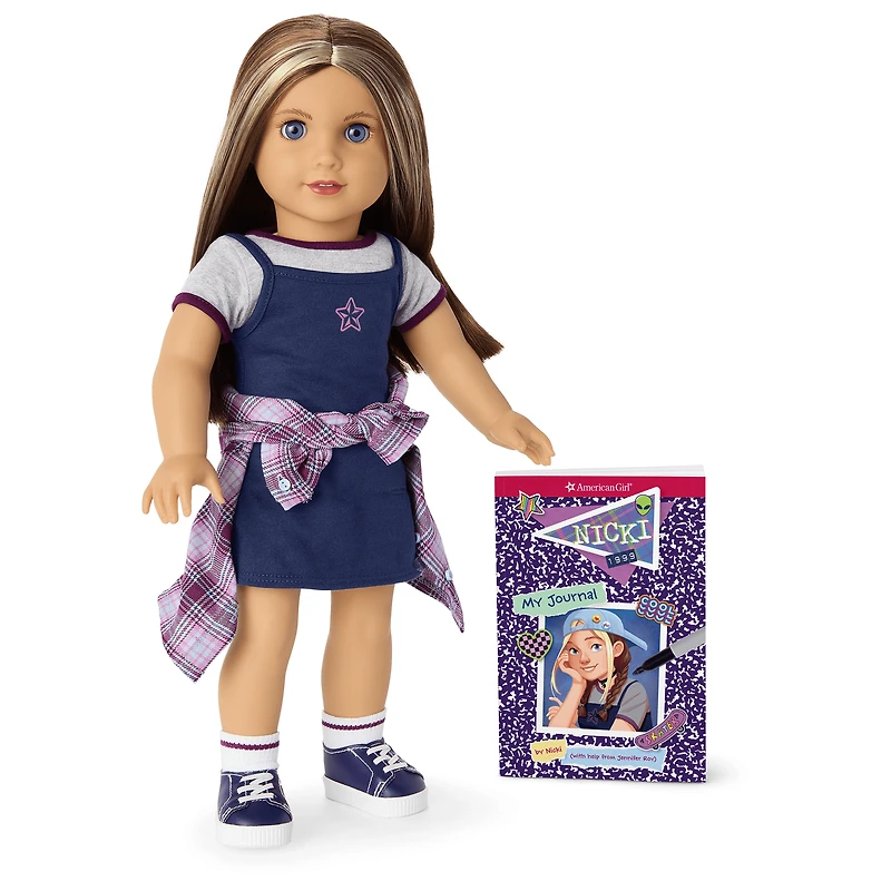 Nicki™ 18-inch Doll, Journal, Accessories & Doll Carrier (Historical Characters)