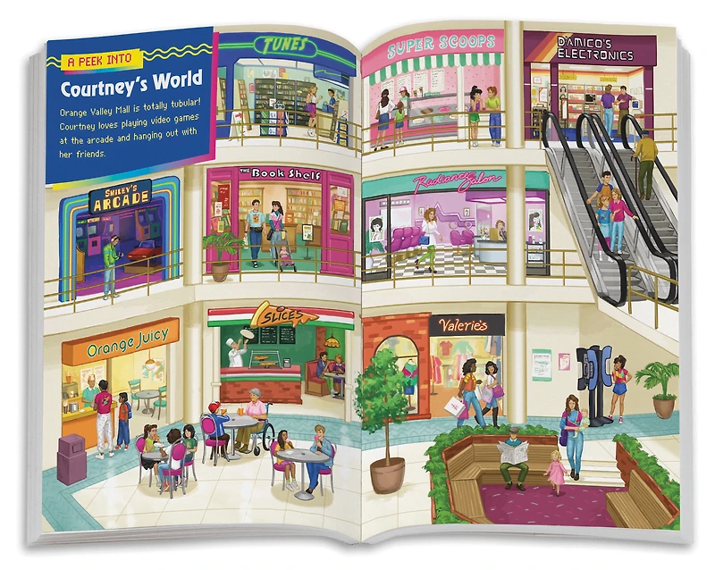 Courtney’s™ Totally ’80s Fashion Gift Set Bundle (Historical Characters)