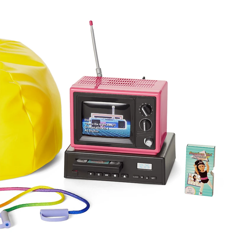 Courtney‘s™ TV & Fitness Accessories for 18-inch Dolls (Historical Characters)