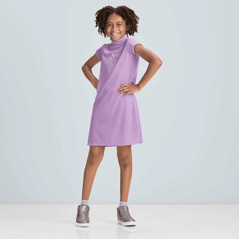 Soft as Snow Dress for Girls