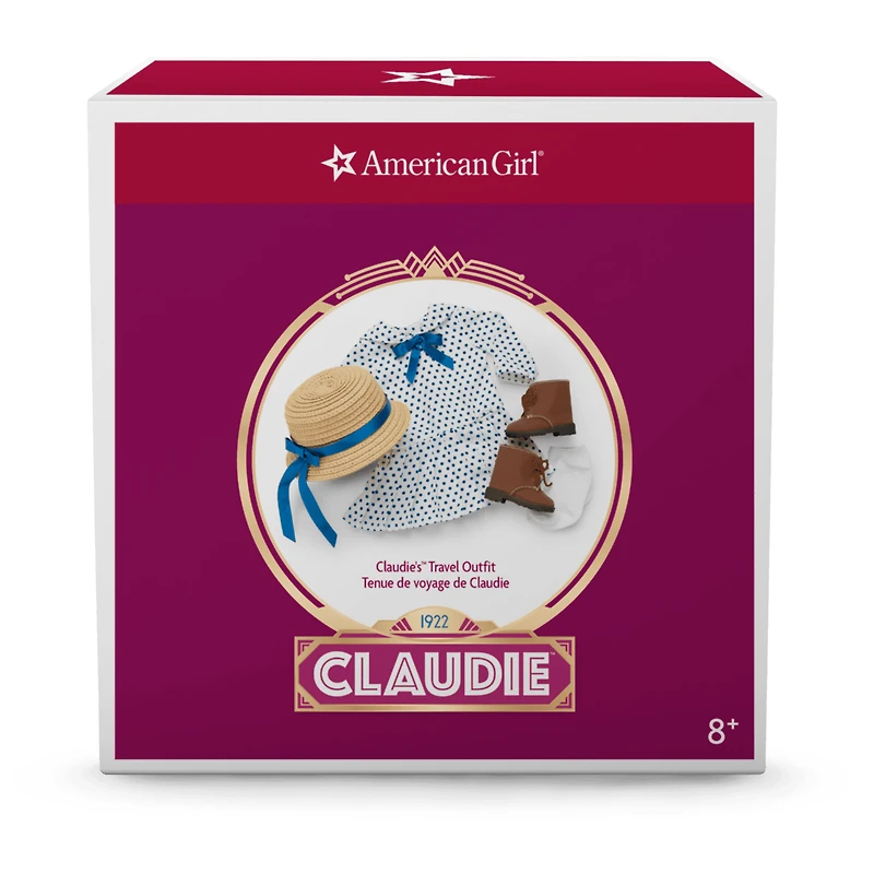 Claudie's™ Travel Outfit for 18-inch Dolls (Historical Characters)