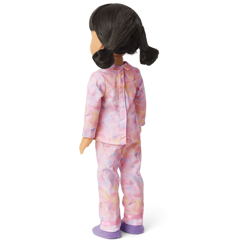 Gwynn’s™ Powder Pink Pajamas for 14.5-inch Dolls