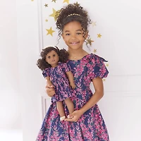 American Girl® x Janie and Jack Rosy Cascade Party Dress for Girls & 18-inch Dolls