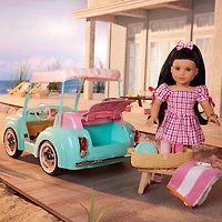 Raquel's™ Seaside Car for 18-inch Dolls (Girl of the Year™ 2026)